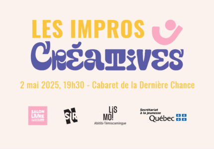 Les impros créatives du Salon du livre à Rouyn-N