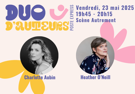 Duo d’auteurs- Poste Express : Charlotte Aub