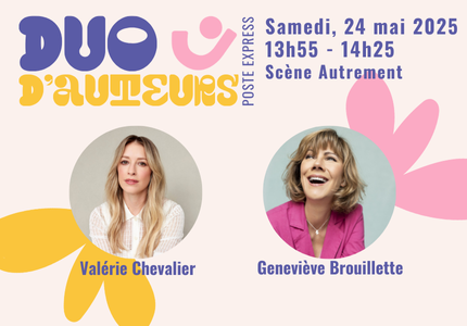 Duo d’auteurs- Poste Express : Valérie Chev