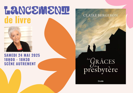 Lancement de livre avec Claire Bergeron