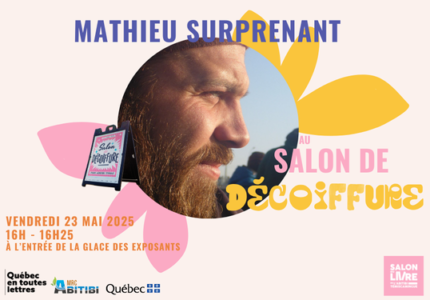 Mathieu Surprenant au Salon de décoiffure