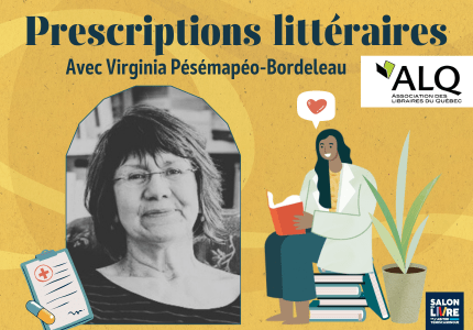 Prescriptions littéraires avec Virginia Pésémap