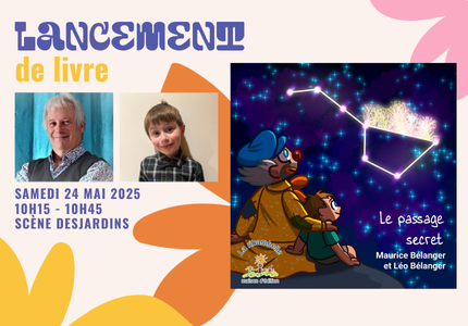 Lancement de livre et animation: Maurice et Léo B