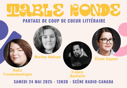 Table ronde :partage de coup de coeur littéraire.